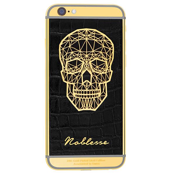 GOLD PLATED SKULL 2.3