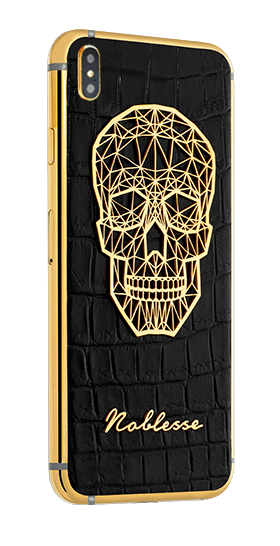 GOLD PLATED SKULL XS MAX