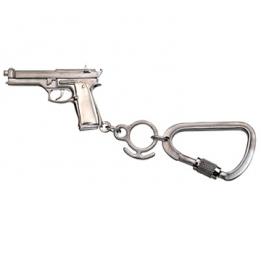 Серебряный брелок "Беретта" KC04Ag925