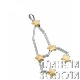 Золотой подвес знака зодиака "Лев" PZ.2.7