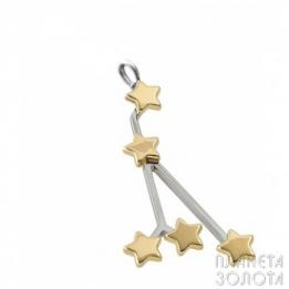 Золотой подвес знака зодиака "Овен" PZ.2.3