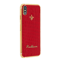 APPLE IPHONE NOBLESSE Red croco XS