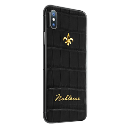 APPLE IPHONE NOBLESSE CROCO BLACK XS MAX